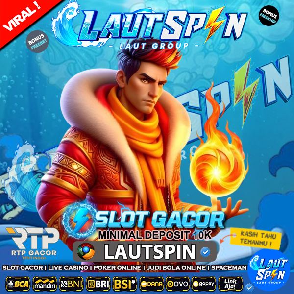 LAUTSPIN Situs Agen Slot Online Gacor Deposit Pakai Shopeepay image 1